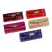 Decorations Portable Lipstick Case Chinese Floral Lip Balm Organiser With Makeup Mirror 5Pcs