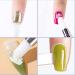 5-Piece Nail Art Pen & Brush Set - Double-Headed Silicone & Acrylic Tools with Rhinestone Handle for DIY Manicure - Perfect for Salons & Home Use - Buy Online on GoSupps.com