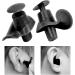 Buy Silicone Waterproof DustProof Spiral Earplugs for Swimming - Portable Box & Super Sound Lead - 2 Pack (Black - Buy Online on GoSupps.com