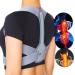 Straight Back Corrector | Adjustable Corrector Back Brace Back Support for Stretchy Corrector Belt Back Straightener Corrector - Buy Online on GoSupps.com