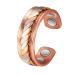 ENERCOPPEX 3500 Gauss Magnetic Arthritis copper ring 99.99 pure copper magnetic therapy health jewelry 4 magnets relieve joint pain improve blood circulation and fatigue
