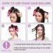Aiducho Large Curls Papilotten - 30 Soft Rubber Rollers for Overnight Big & Small Curls 24cm/9.45 - Ideal for Short & Medium Hair - Buy Online on GoSupps.com