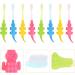 Minkissy Small Crocodile Toothbrushes for Toddlers - Soft Rubber Easy Grip 16-Pack - Buy Online on GoSupps.com