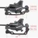 TPard MTB Hydraulic Brake Set with 160mm Rotors | Front 800mm Rear 1400mm | Aluminum Alloy | Mountain Bike Disc Brakes Kit - Buy Online on GoSupps.com