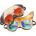 Pack of 2 3D Cat Dog Animal Sleep Eye Masks for Sleeping, Travel, Home & Office - Funny Blindfold for Girls, Kids, Men & Women - Buy Online on GoSupps.com