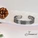 Jecanori Copper Magnetic Bracelet | Tree of Life Design | Solid Copper Brazaletes | 6 Ultra Strong Magnets | Adjustable Cuff Bangle | Jewelry Gift Box Included | A-Silver-17.5 - Buy Online on GoSupps.com