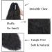 24" Long Ponytail Extensions Yaki Synthetic Claw Clip in Pony Tails Corn Wave Ponytail Curly Hairpiece for Women Natural Black 24inch (Pack of 1) Yaki-Natural Black - Buy Online on GoSupps.com