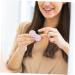 JECOMPRIS Contact Lens Container | Travel-Friendly Organizer for Eyes | Violet Storage Case - 7.2x5.8x2cm - Buy Online on GoSupps.com