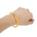 Balance-Energy bracelet with negative ion release magnetic field therapy promotes blood circulation anti-fatigue silicone sports bracelet for health care (orange)