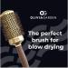 Olivia Garden Expert Blowout Shine Hairbrush - 55mm Gold & Brown | International Shipping Available - Buy Online on GoSupps.com