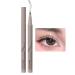 Eyeliner Pencil Liquid - Double Tip Liquid Eye Liners for Women | Smudge Proof Long Lasting Eye Makeup Liquid Eyeliner Ultra Fine Smooth Waterproof Eyeliner for Women Girls Eye Makeup Kagrote Dark Brown