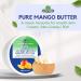  MYOC Mango butter - cosmetic grade | Soft non-greasy butter for DIY skincare haircare and body care formulations | For creams balms and conditioners - 200 g / 7.05 oz - Buy Online on GoSupps.com