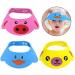 Shower hood baby found 3 pcs adjustable baby shampoo cap children waterproof protection bath cap shower hood children children shower protect