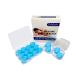 Ear Plugs for Sleeping Soft Reusable Moldable Silicone Ear Plugs Noise Cancelling 32 dB NRR Ear Plugs for Swimming Airplane Ear Plugs with case Easy to Carry Noise Reduction Earplugs Blue