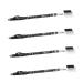 Healeved 4pcs Two-in-one Eyebrow Pencil Lady Tools Eyebrow Makeup Pencils Eyebrow Makeup Tools Brown Wooden