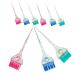 OUNONA Lot De 9 Applicateurs De Couleur De Cheveux Applicateur De Teinture Pour Cheveux Brosse Pour En Valeur Brosse En Plastique Pour Teinture Des Brosses