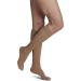 SIGVARIS Men s & Women s Essential Opaque 860 Open Toe Calf-High Socks 30-40mmHg - Medium Short - light beige (crispa) light beige (crispa) MS - Medium Short