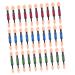 DOITOOL 30pcs Double Ended Eye Shadow Stick Eyeshadow Cosmetic Eye Shadow Sticks Eye Makeup Tools Girl Woman