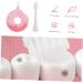 KOMBIUDA Pink Toothbrush - Soft Silica Gel Child Cleaning Brush (1 Pack) - Ideal for Gentle Oral Care - Buy Online on GoSupps.com