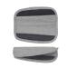 Seedfuture Adjustable Belt Cushion for Child Car Seats - Gray 2 Pieces | Universal Stroller Shoulder Strap Pads for Newborns & Children - Buy Online on GoSupps.com