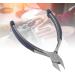 Cuticle Trimming Nipper Stainless Steel Dead Skin Remover Clipper Easy to Use for Manicure with Power Plier Suitable for Nail Art Accessories Rubber Grip - Buy Online on GoSupps.com