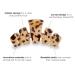 TELETIES Medium Hair Clip - Strong Grip Curved Design - Ideal for Medium-Thick Hair - Blonde Tortoise - Buy Online on GoSupps.com