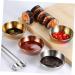 MAGICLULU 24 Pcs Silver Sauce Dish Dipping Sauce Seasoning Dish Stainless Steel 9x9cmx3pcs Silverx3pcs - Buy Online on GoSupps.com