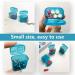 31 Day Monthly Pill Organizer - Portable Medicine Case for Vitamins Supplements & Fish Oils - Buy Online on GoSupps.com