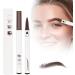 4 Fork Tip Eyebrow Pen Eyebrow Pencil Eye Brow Pencils for Women Long-Lasting Eyebrow Pen Eyebrow Pencil (Brown) - Buy Online on GoSupps.com