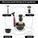 Moum Routes 4-in-1 Shaving Set | Premium Wet Shaving Kit with Brush Bowl & Silver Tip Razor | Ultimate Grooming Tool for Men - Buy Online on GoSupps.com