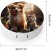 Buy Dogs and Cats Print Contact Lens Case | Travel Care Box for Lenses - International Shipping Available - Buy Online on GoSupps.com