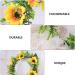 Lurrose Flower Headband & Sunflower Crown - Boho Flower Wreath & Halo Headdress for Weddings & Beaches - International Shipping Available - Buy Online on GoSupps.com