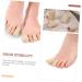 HEALEEP Silicone Toe Protectors - Breathable Toe Sleeves for Toe Care - 2pcs, 2.7x4cm - Buy Online on GoSupps.com