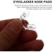 Buy Wofashpuret Soft Silicone Nose Pads - 5 Pairs for Glasses & Sunglasses | Slide-Resistant & Comfortable | Ideal Spare for Kids & Adults - Buy Online on GoSupps.com