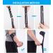 GagalU Folding Lightweight Forearm Crutches Ergonomic Adjustable Arm Cuff Crutch Elbow Cane Walking for Adults Men Women Load 120kg/264lbs 2 Units - Buy Online on GoSupps.com