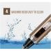 USB Rechargeable Ear & Nose Hair Trimmer | Professional Unisex Clipper for Men & Women - Easy to Use - Buy Online on GoSupps.com