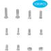 1000stk Micro Screws Repair Set | Glasses Screws & Tools | Small Screws for Glasses Clocks & Sunglasses - Buy Online on GoSupps.com