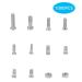 AvoDovA Glasses and Watch Repair kit 1000PCS Micro Screws and Nuts with Screwdriver and Tweezer Assorted Screws Repair Kit for Glasses Eyeglasses Sunglasses Spectacle and Watches - Buy Online on GoSupps.com