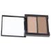 TOYANDONA Palette de Poudre Illuminatrice Compacte Bicolore pour Contouring et Highlighter Texture Scintillante Maquillage Professionnel Adapt e Divers Types de Peau Usage Visage