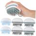 Beatifufu 6 pieces scalp massage brush portable scalp massage devices daily scalp brush scalee brush scalee brush scalee scalp peeling brush compact scalp