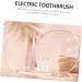Coolhiya Electric Toothbrush for Children - 1 Pack Pink | Camping & Cleaning Brush | USB Rechargeable Kids Toothbrush - Buy Online on GoSupps.com