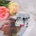 TYCIONG Portable Square Contact Lens Case - Marble Surface Mirror & Stylish Hot Pink Design | International Shipping - Buy Online on GoSupps.com