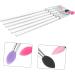VINTORKY 6pcs Eye Shadow Brush Makeup Sponge with Handle Make- up Eyeshadow Brush Sponge Eyeshadow - Buy Online on GoSupps.com