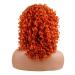 Short Loose Curly Wig for Black Women | Synthetic Natural Half Wig in Ginger (Orange) - Buy Online on GoSupps.com