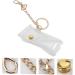 GALPADA 3 Pcs Transparent Lipstick Case | Fashion Leather Keyring & Key Chain | Elegant Lipstick Cover | Creative Keychain for Makeup Lovers - Buy Internationally - Buy Online on GoSupps.com