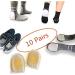 World-BIO Toe Warmers Adhesive 10 Pairs - Natural Odorless Warmers for 8 Hours of Heat - Buy Online on GoSupps.com