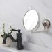 Bath Mirror Cosmetic Mirror 1X/3X Magnification Suction Cup Adjustable Double-Sided Bathroom Mirror - Buy Online on GoSupps.com