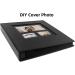 Golden State Art Large Photo Album - 600 4x6 Photos, Leather Cover - Family Wedding Baby Vacation Graduation - 12.3 x 13.2 inches Black - Buy Online on GoSupps.com