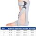 Adjustable Foot Drop Orthosis | Ankle Support Brace with X-Shape Foot Fix Strap | Right & Left Options Available - Buy Online on GoSupps.com