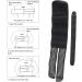 Buy Black Rib Chest Strap - Skin-Friendly Support for Rib Injuries | International Shipping - Buy Online on GoSupps.com